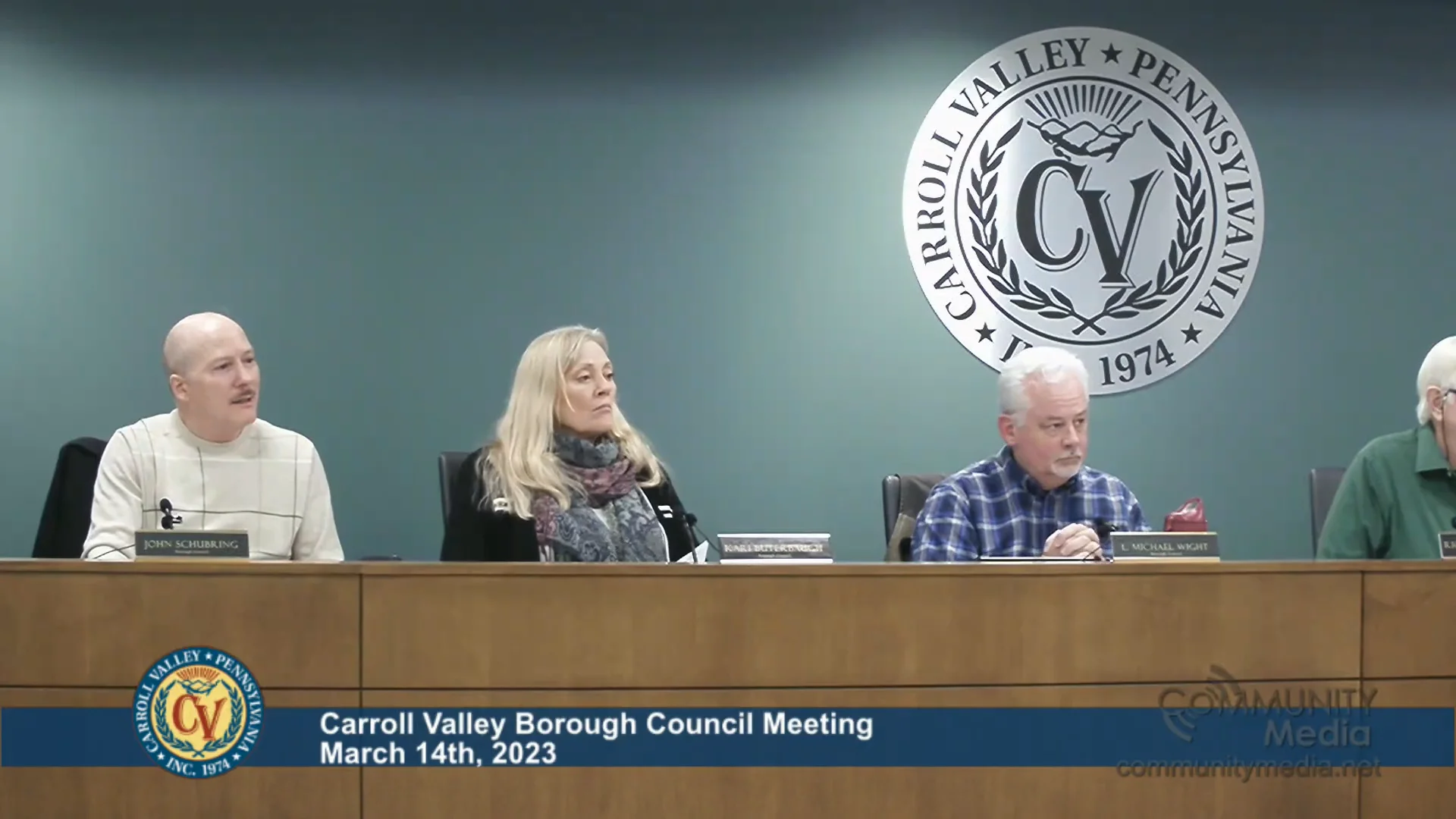 Carroll Valley Borough Council Meeting 3/14/2023 on Vimeo