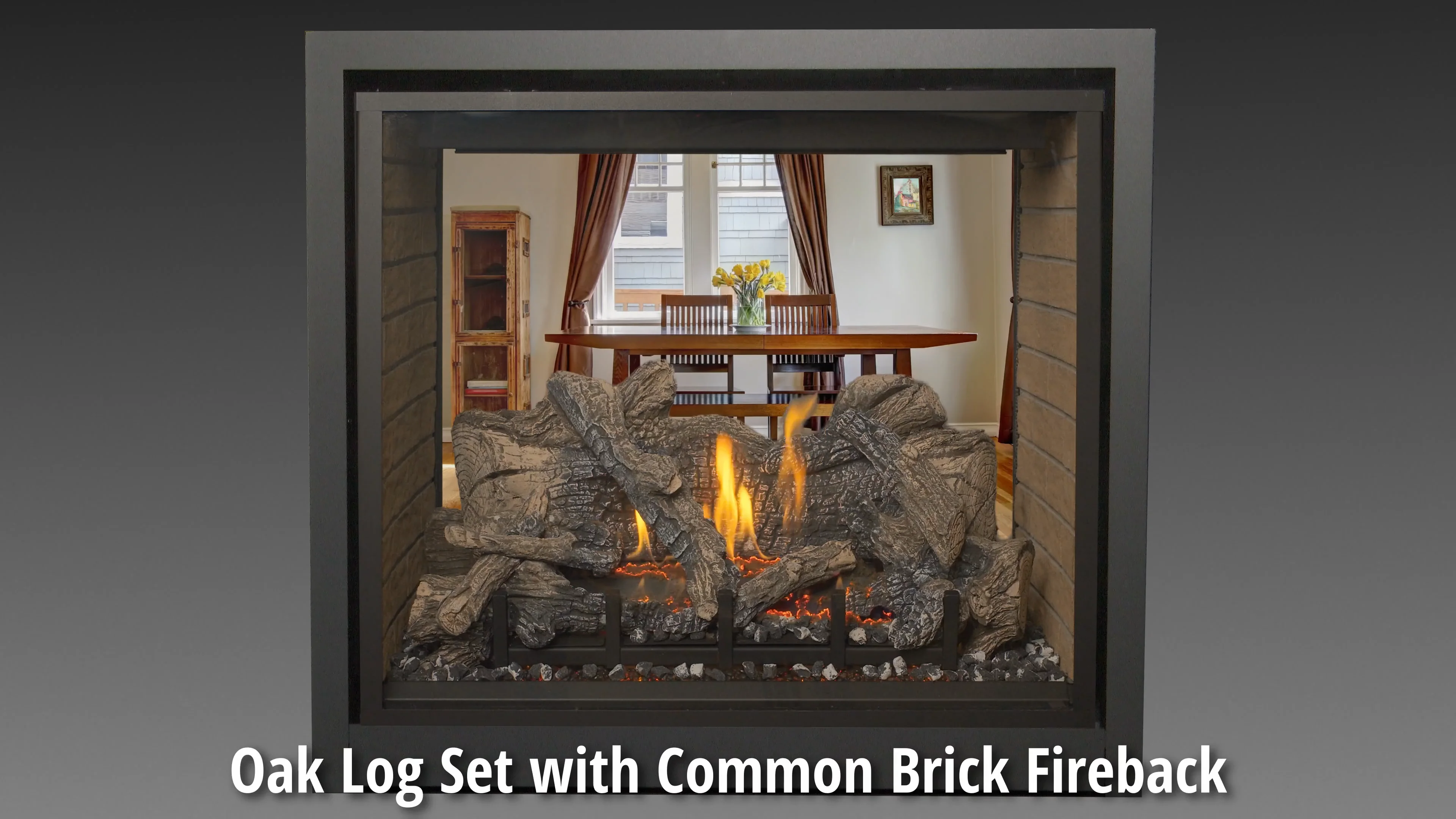 Xtrordinair ProBuilder 36 Clean Face See-Thru Gas Fireplace