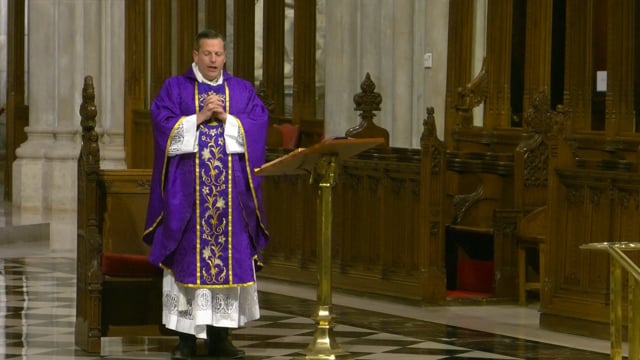 Mass from St. Patrick's Cathedral - March 31, 2023