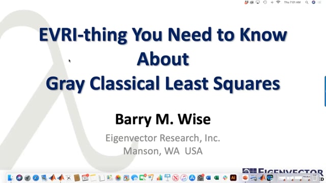 EVRI-thing You Need to Know About Gray Classical Least Squares