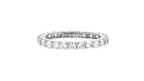 1.25 ct. t.w. CZ Eternity Band in 14kt White Gold