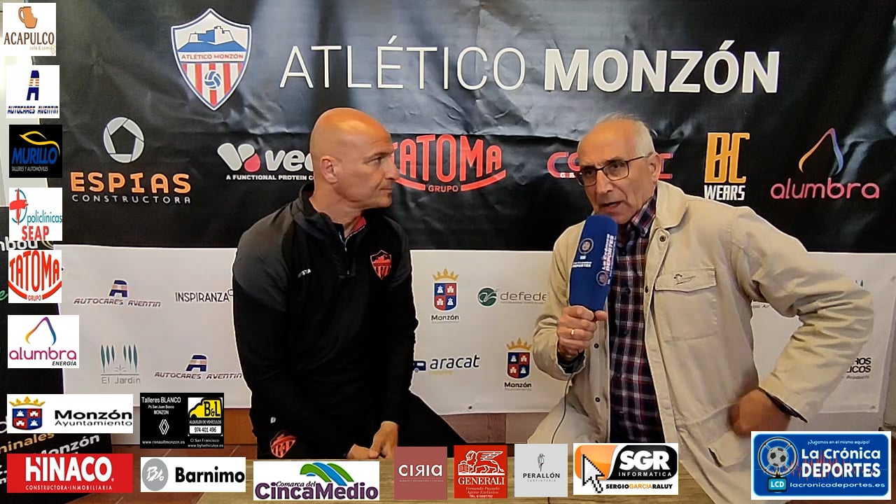 LA PREVIA / La Almunia - Monzón / J 28 / Ismael Mariani (Entrenador At Monzón Alumbra) 3ª División