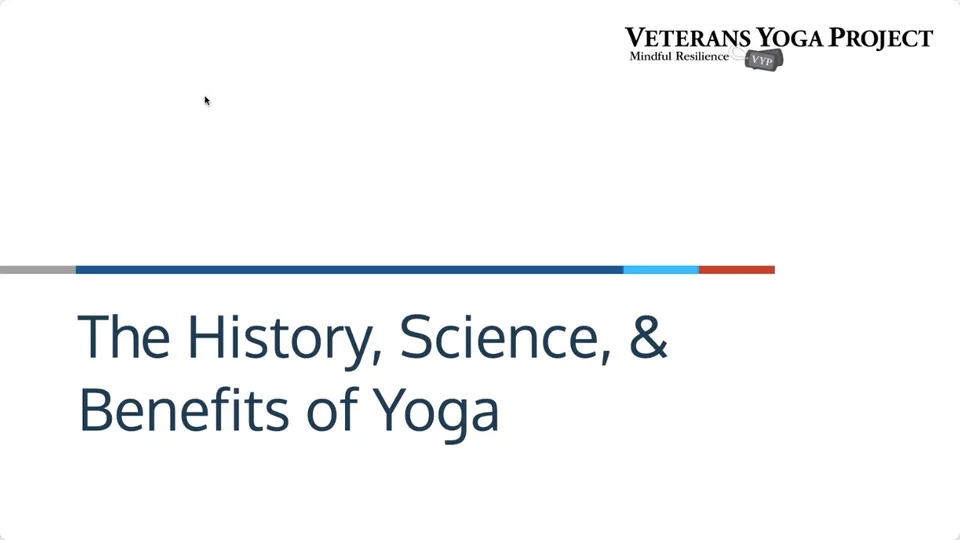 Training Tuesday February 2023: Veterans Yoga Project on Vimeo