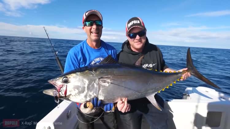 TESTING the new, high speed X-Rap® Magnum® Xtreme on big tuna in Australia  Rapala® on Vimeo