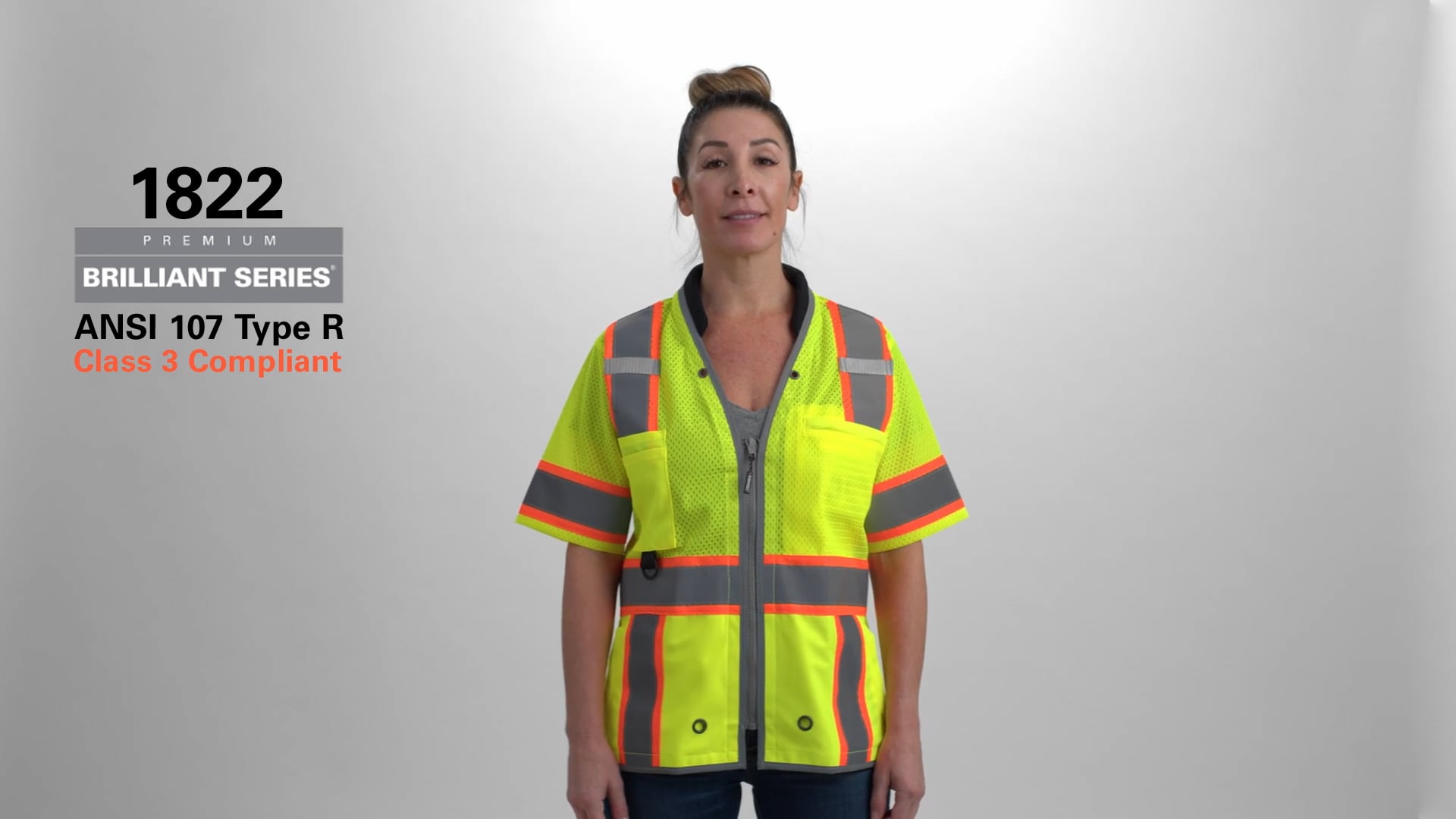 Video of Kishigo Brilliant Series Class 3 Women's Vest