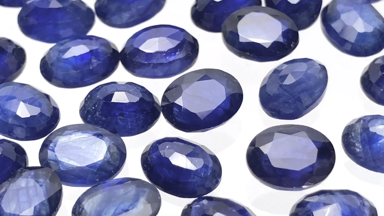 Amazon | GEMHUB 11.75Ct コーンフラワー ブルーサファイア 宝石