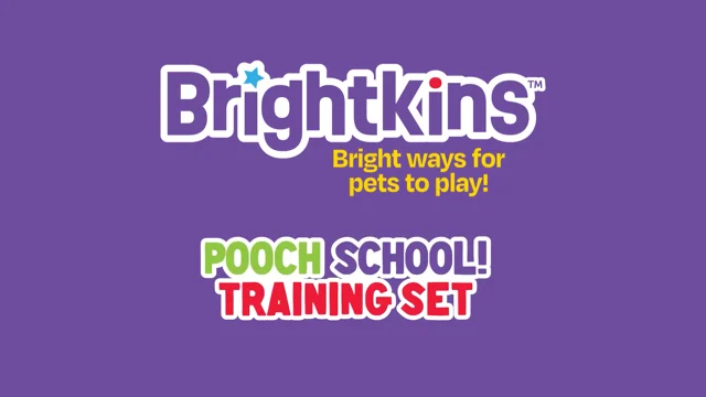 BRIGHTKINS Pooch School! Training Set Dog Toys 