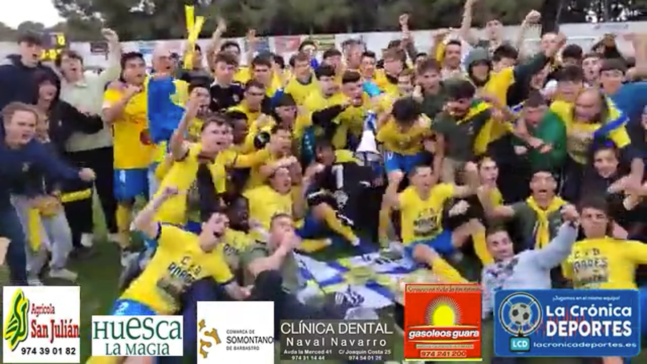 EL CD ROBRES HACE HISTORIA / CAMPEÓN DE LA 3ª DIVISIÓN ARAGONESA 2022-2023 " CELEBRACIÓN Y ENTREVISTAS " (Sábado 1 de Abril 2023)