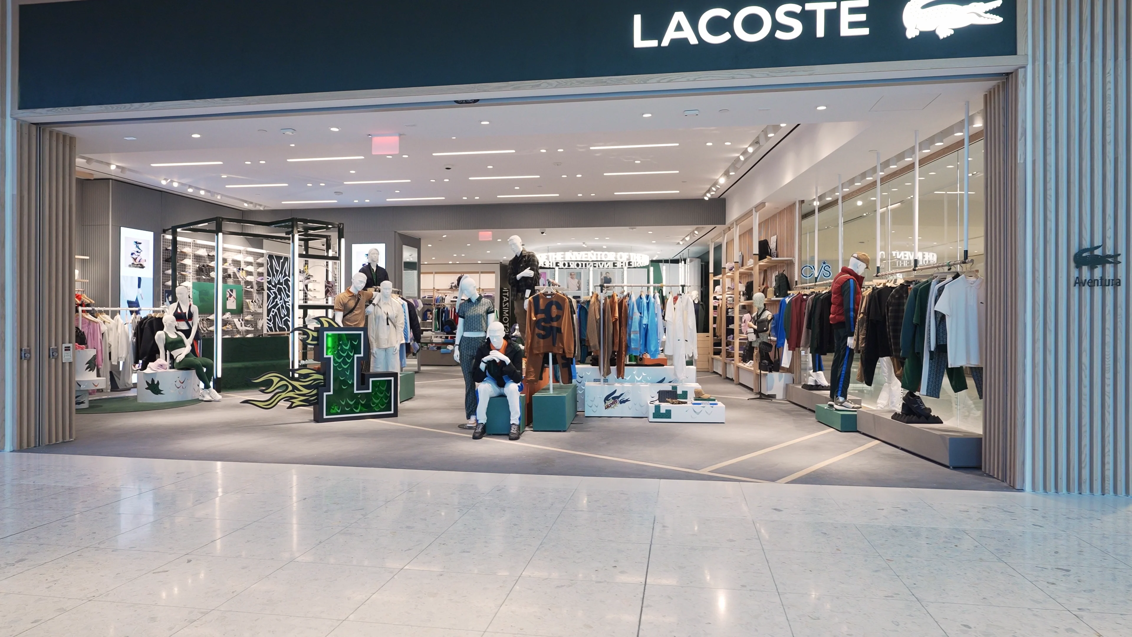 Lacoste mall deals of america