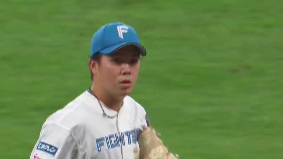 【1回表】プロ初登板初先発!! ファイターズ・金村尚真がプロ初奪三振も含め3者凡退に抑える好スタートを切る!!  2023年4月2日 北海道日本ハムファイターズ 対 東北楽天ゴールデンイーグルス