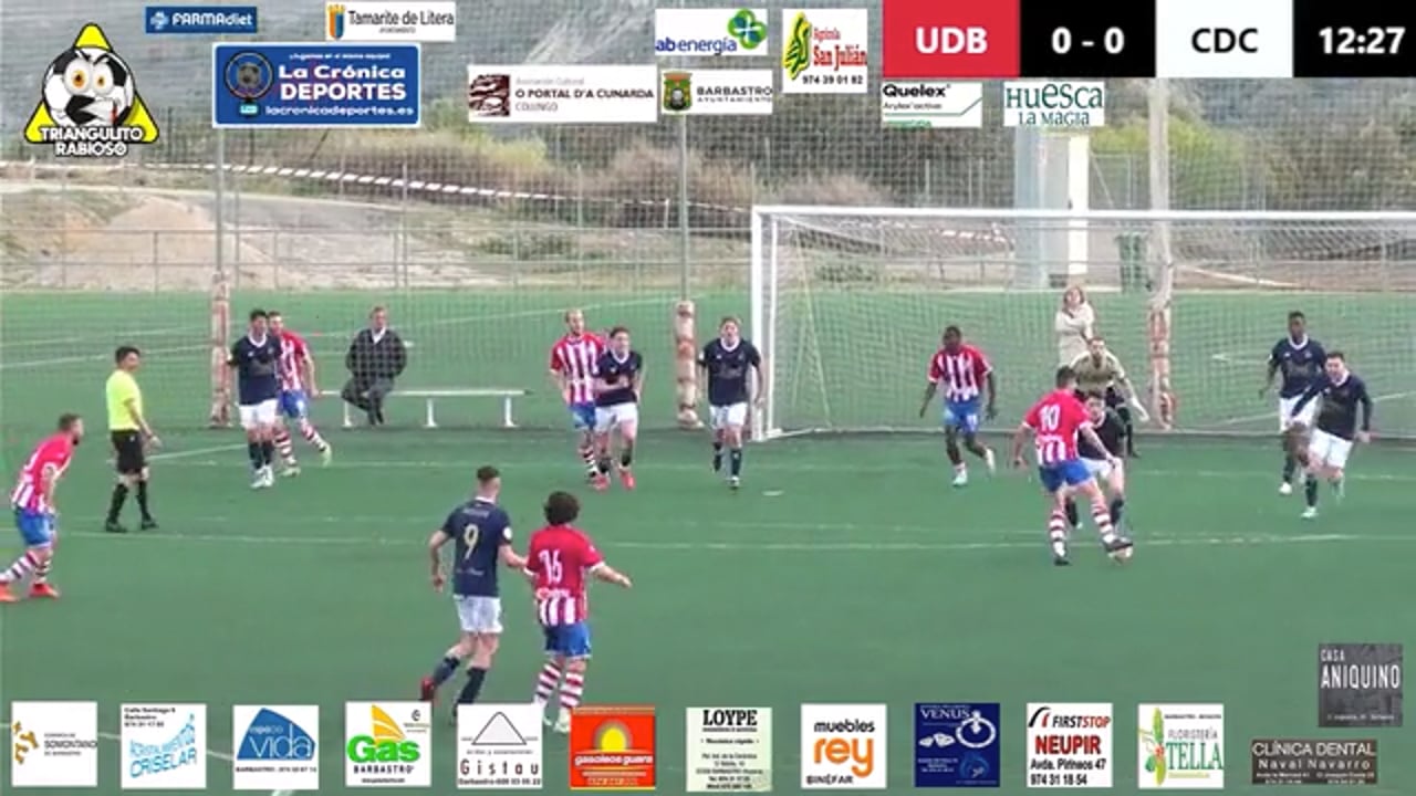 (RESUMEN) UD Barbastro 0-0 CD Caspe / Jornada 28 / 3ª División