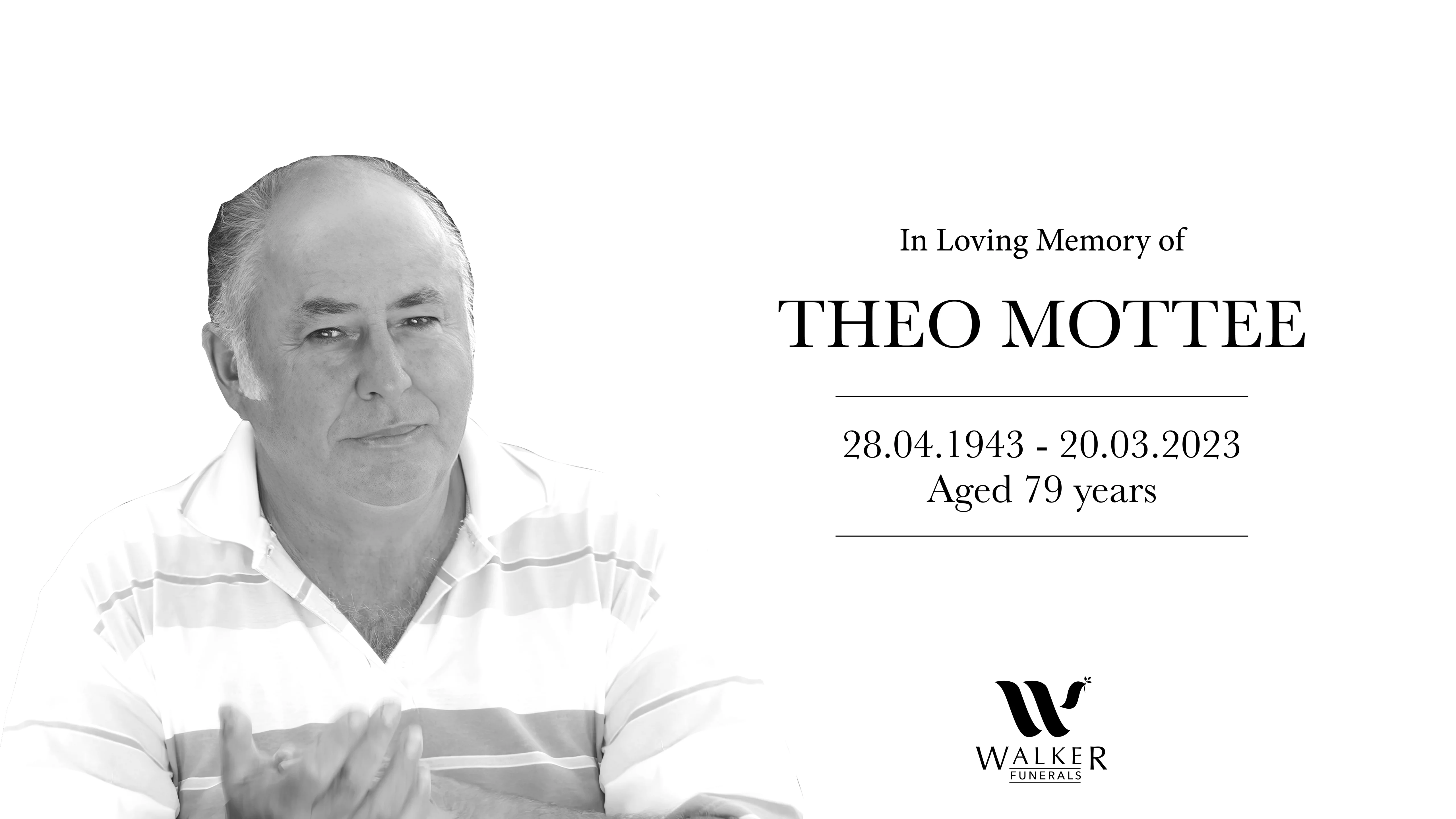 Robert B Walker Funerals Theo Mottee on Vimeo
