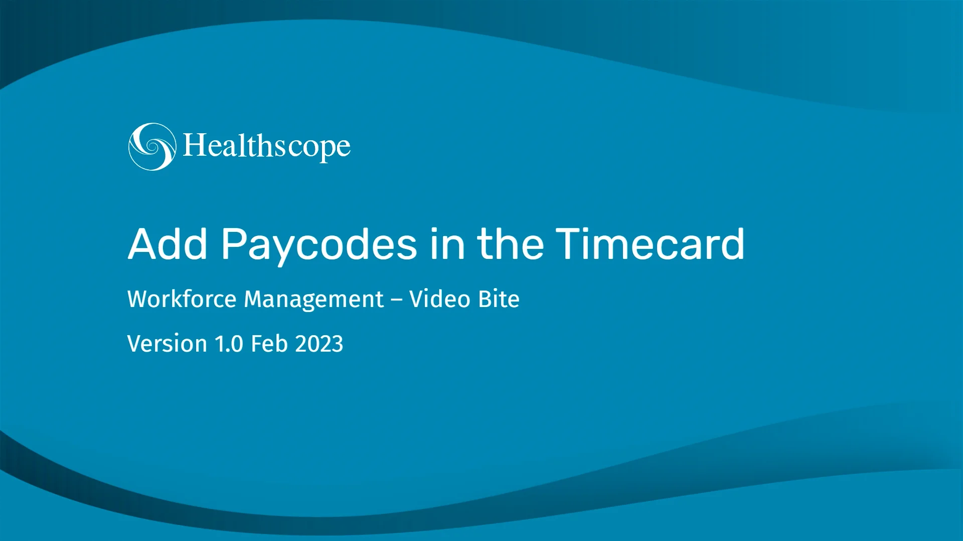 add-paycodes-in-the-timecard