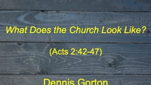 4-2-23 What Does the Church Look Like?
