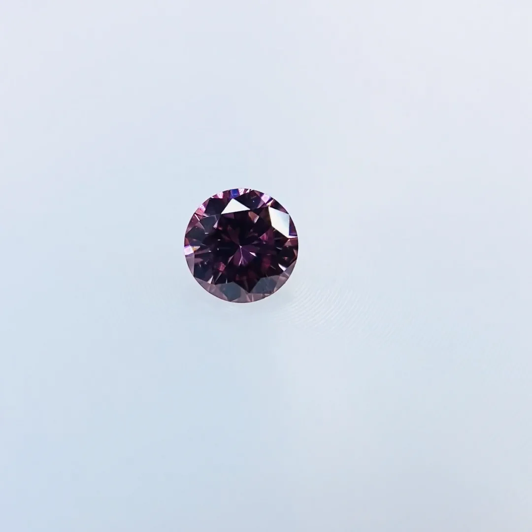 FANCY VIVID PINK 0.067ct RD/RT1851/CGL