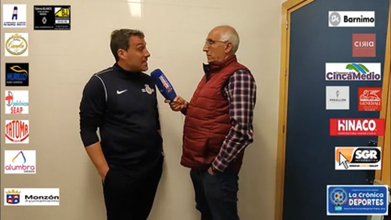 LUIS LEAL (Entrenador La Almunia) La Almunia 0-2 At.Monzón Alumbra / J 28 / 3ª División
