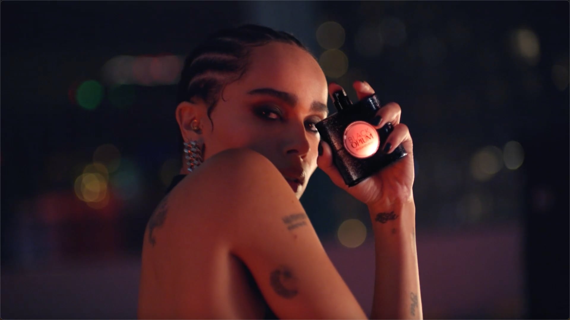 YSL - Black Opium Zoe Kravitz
