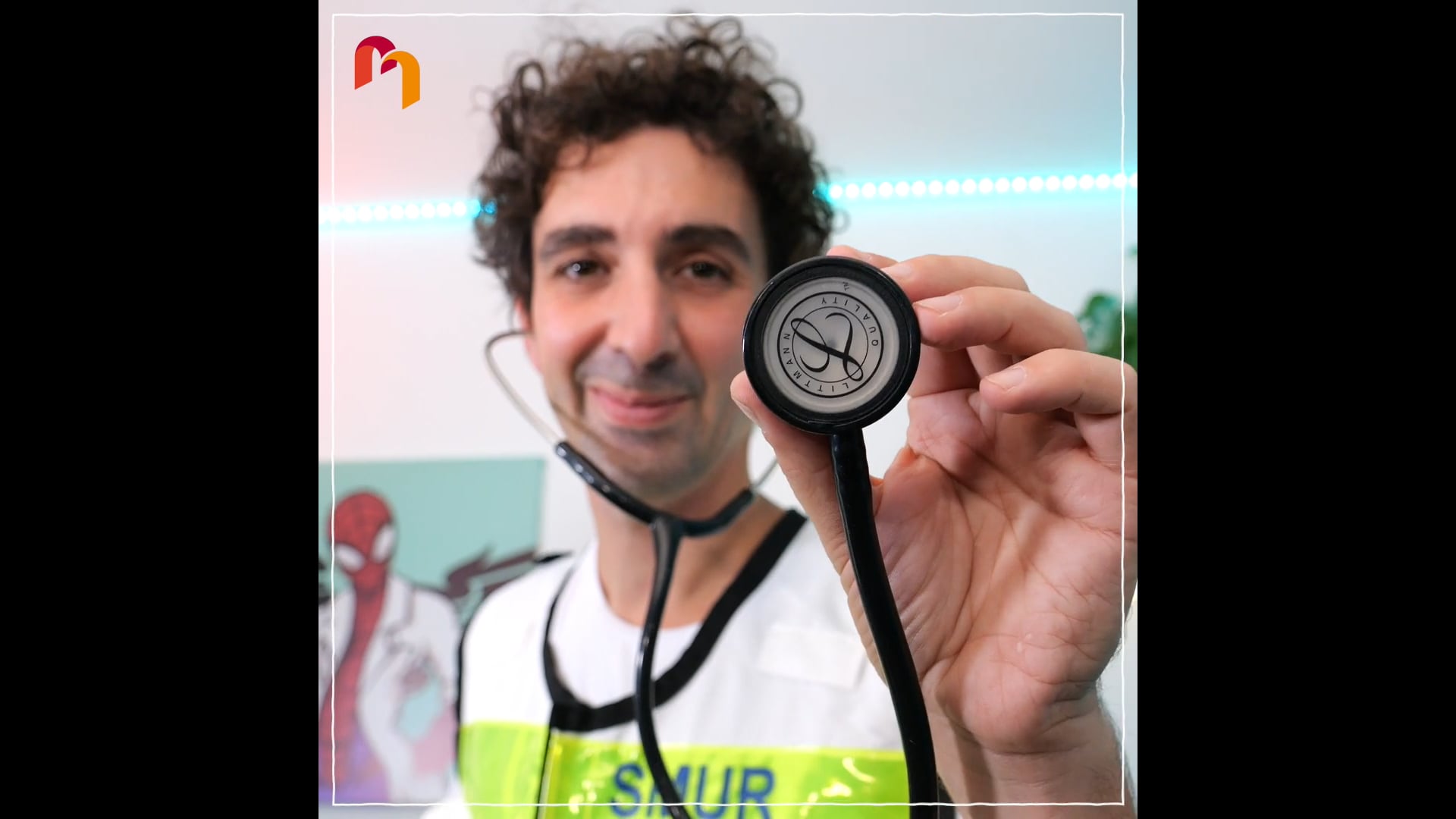 Portrait d'un médecin urgentiste / La Médicale