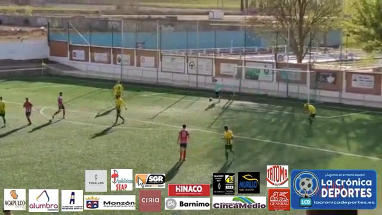 (RESUMEN y GOLES) La Almunia 0-2 At.Monzón Alumbra / J 28 / 3ª División