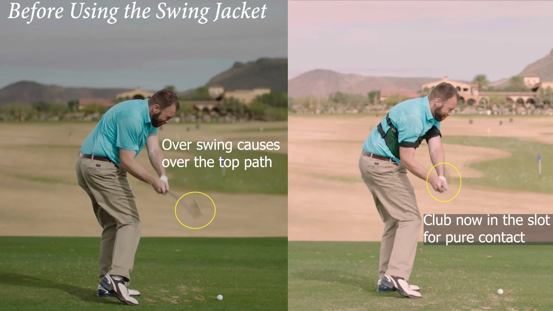 Swing Jacket - The Ultimate Swing Teacher - Golf Training Aid