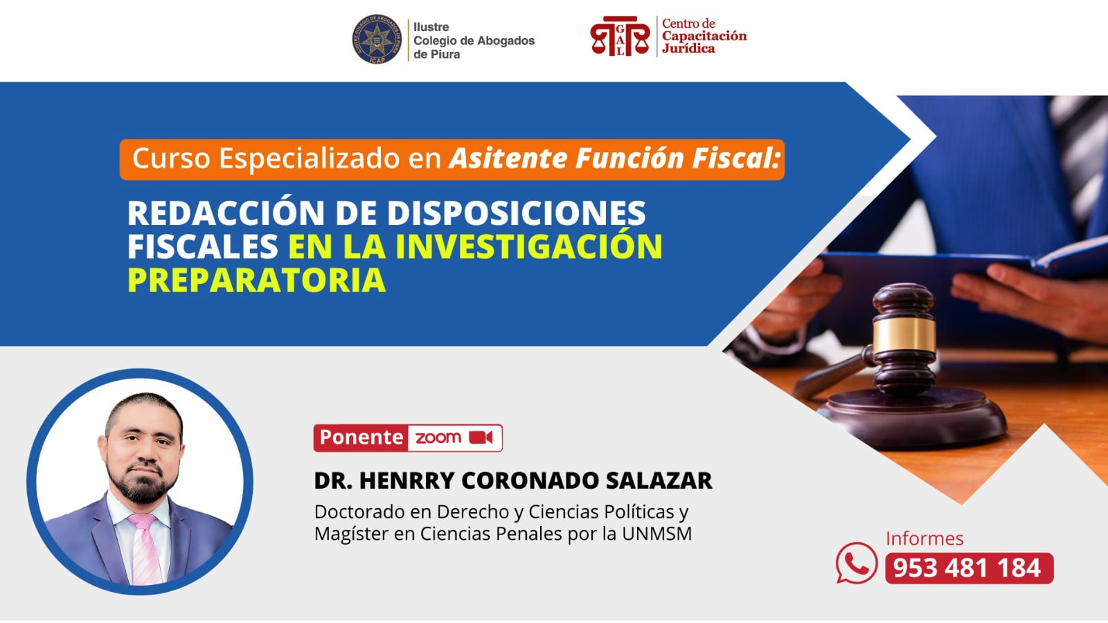 REDACCIÓN DE DISPOSICIONES FISCALES EN LA INVESTIGACIÓN PREPARATORIA ...