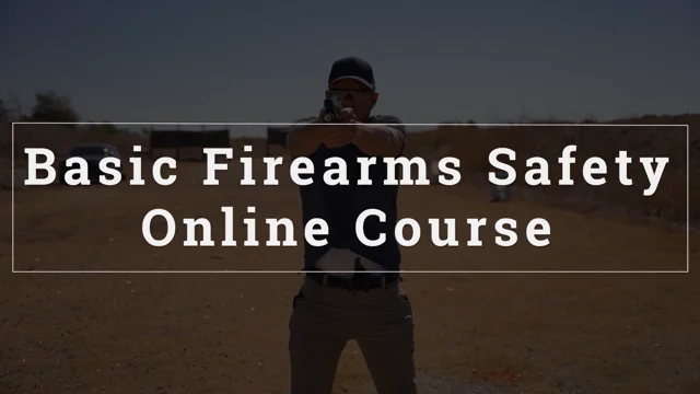 Gun best sale safety course