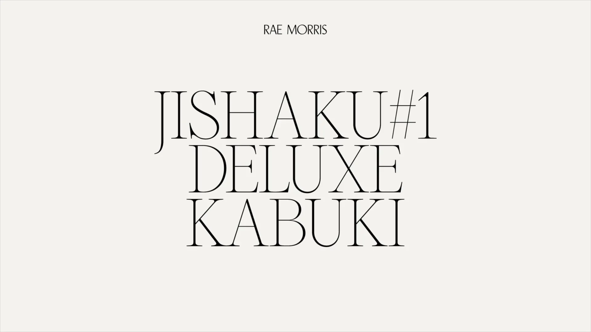 JISHAKU #1: DELUXE KABUKI BRUSH – Rae Morris JISHAKU #1: DELUXE KABUKI BRUSH – Rae Morris