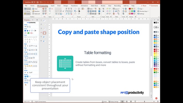 Pick-up and apply size and position to charts - Next generation tools for  Microsoft Office