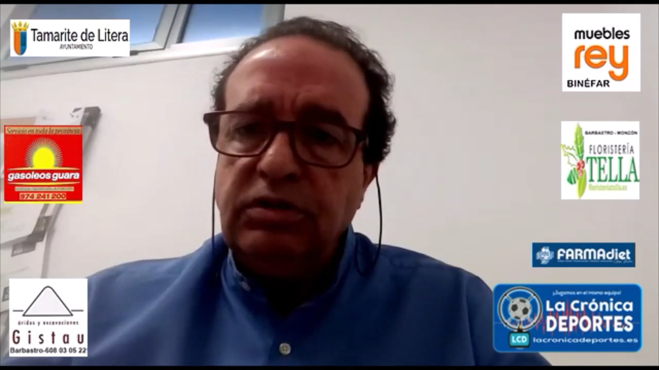 FÉLIX JIMÉNEZ (Entrenador Tamarite) CF Épila 0-2 CDJ Tamarite / Jornada 28 / 3ª División