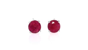 12.00 ct. t.w. Multi-Gemstone Jewelry Set Three Pairs of Stud Earrings in Sterling Silver