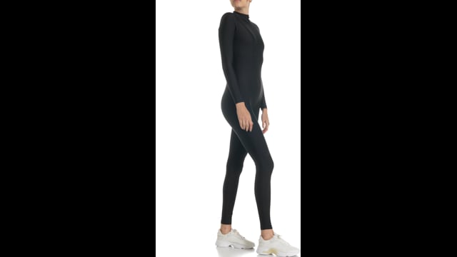 Vídeo do produto Macacão Lycra Taylor Preto 