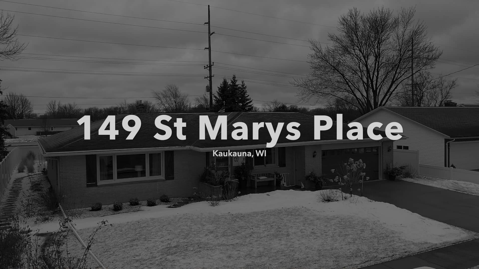 149 St Marys Place Kaukauna WI on Vimeo