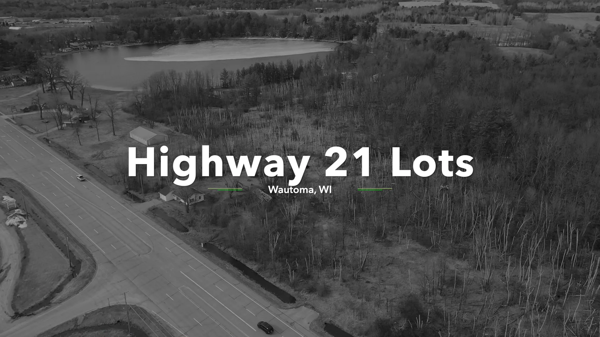 4 lots hwy 21/73 Wautoma WI on Vimeo