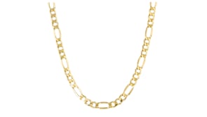 14kt Yellow Gold 4.2mm Figaro-Link Necklace