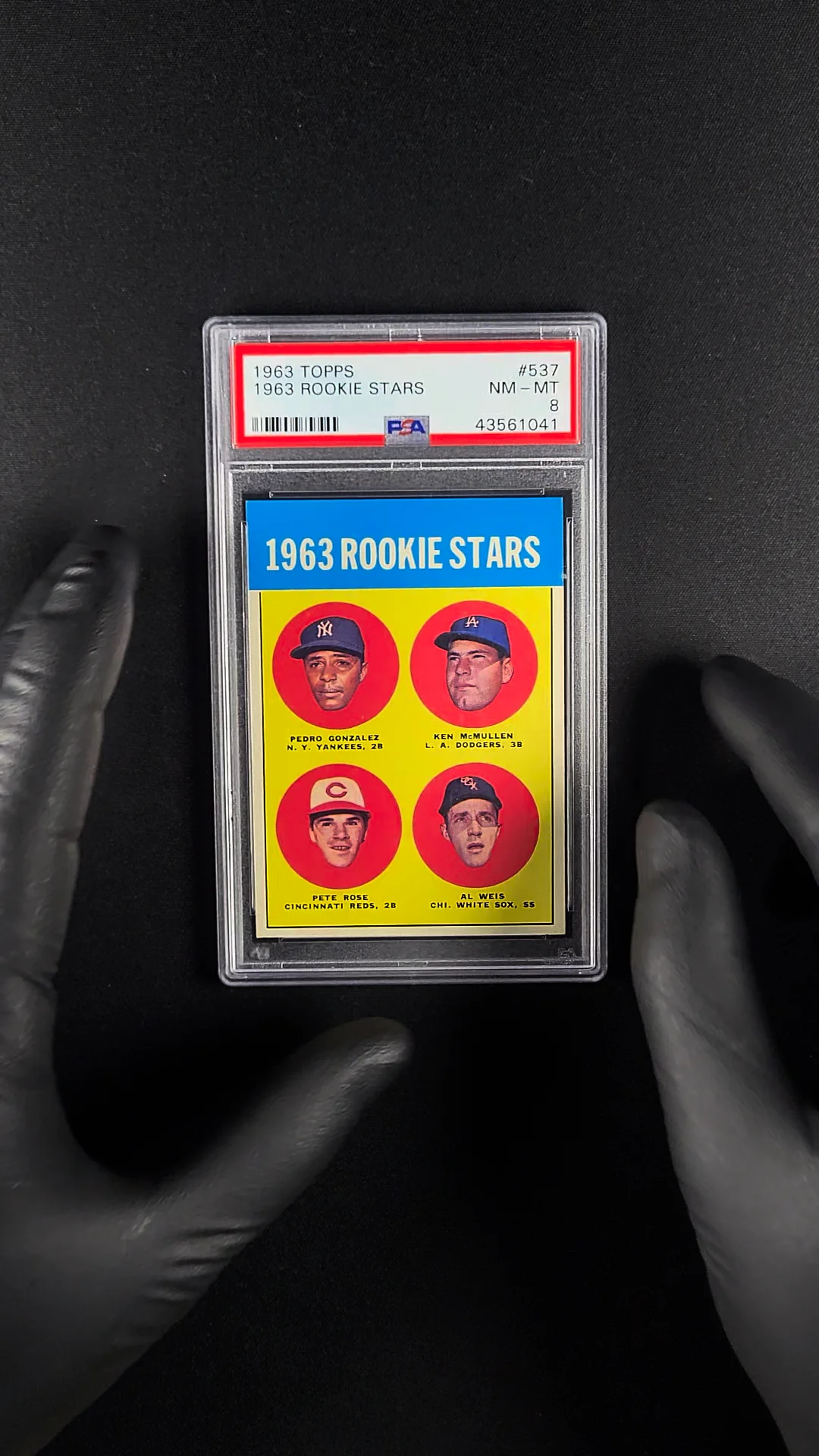 Rookie Card Upgrade: 1963 Topps Pete Rose