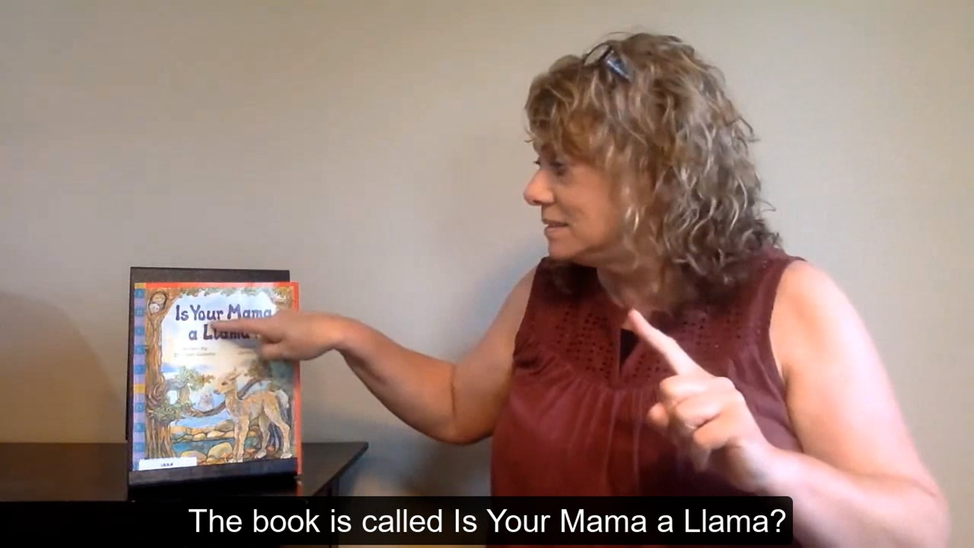"Is Your Mama a Llama" (ASL)