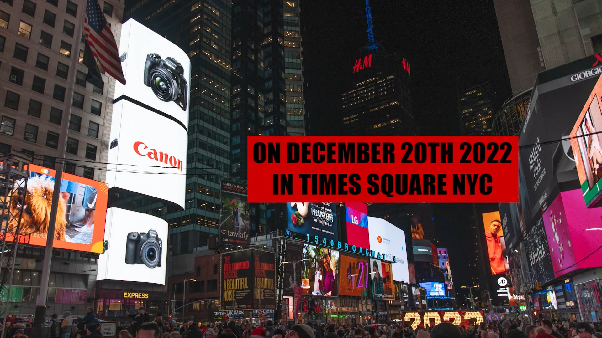 Canon Times Square 365 Case Study