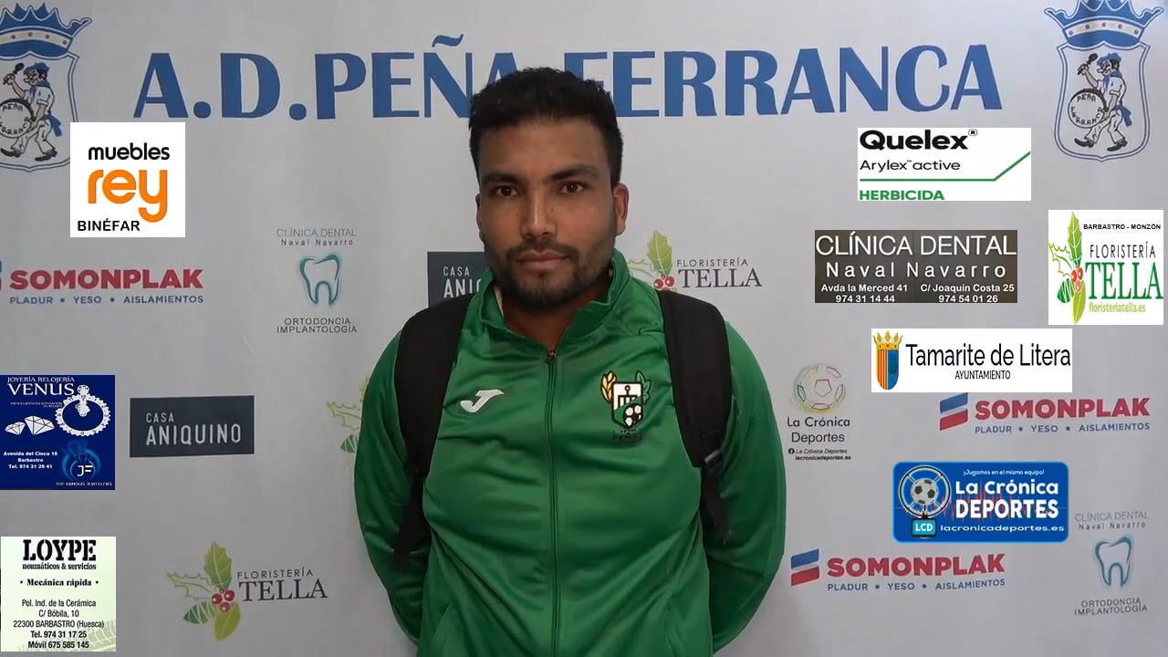 ICHAN (Jugador P Oscenses) Peña Ferranca Tella 3-0 Peñas Oscenses / Jornada 27 / 1ª Regional Gr 2