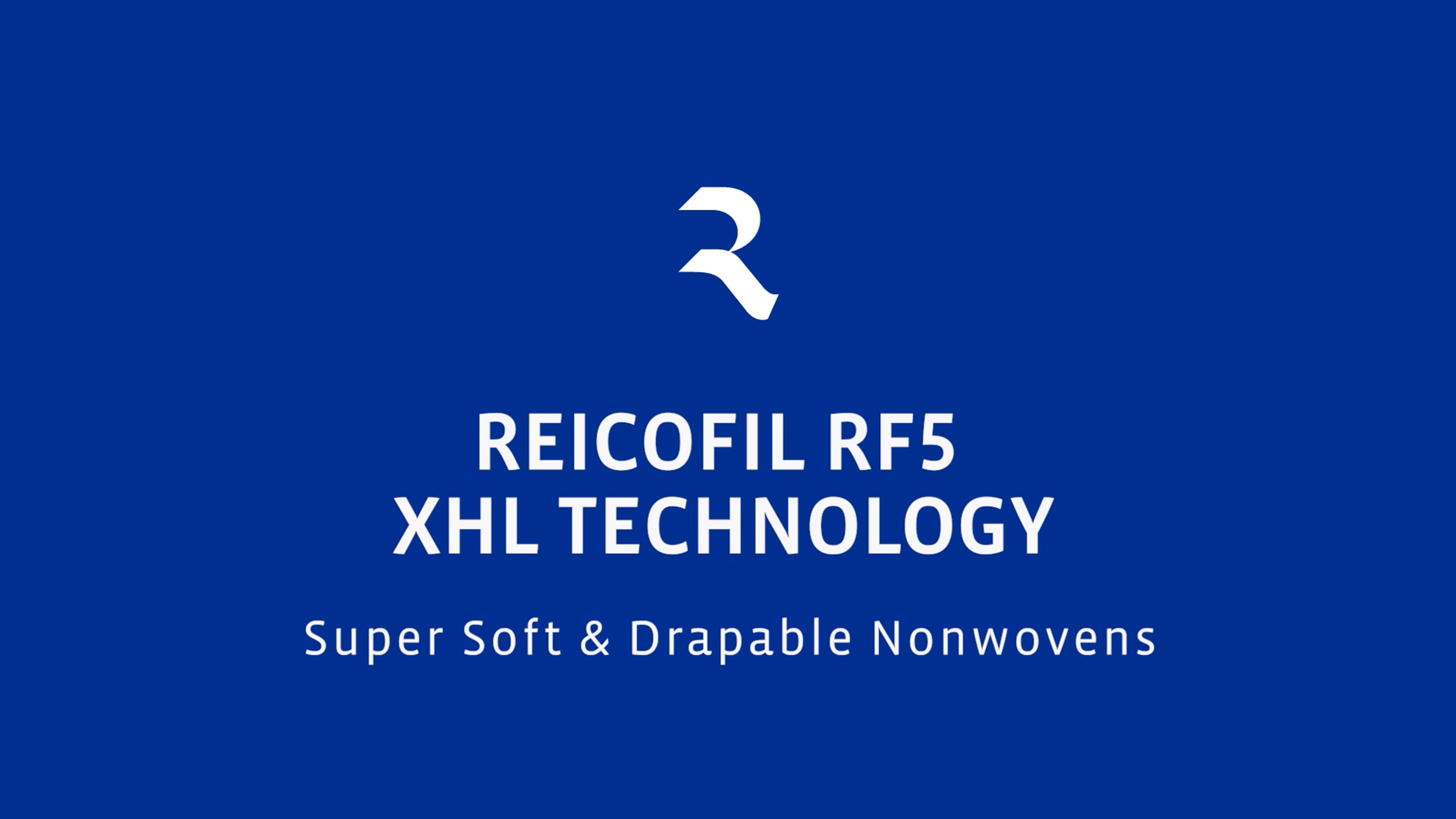 Reicofil RF5 XHL Technology for Soft and Drapable Nonwovens | Videos ...