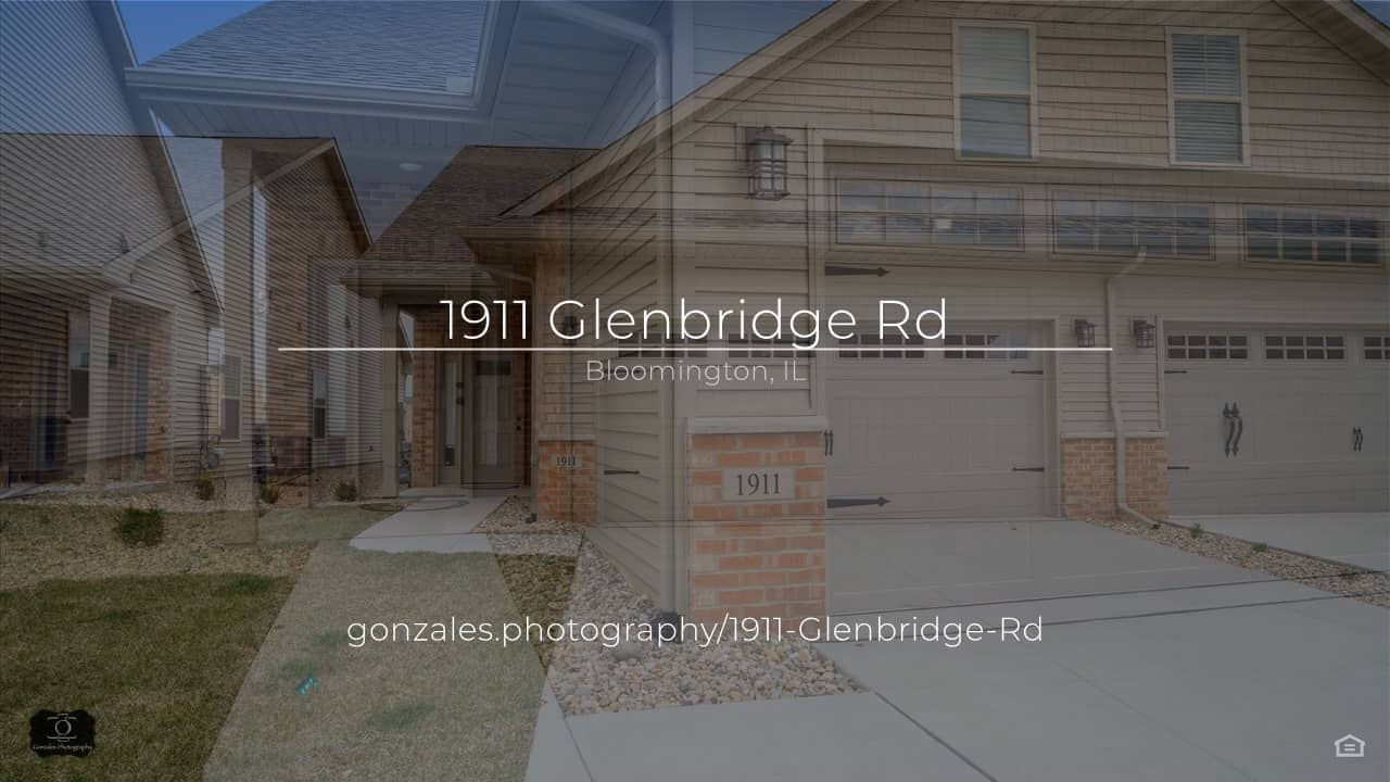 1911 Glenbridge Rd, Bloomington, IL on Vimeo