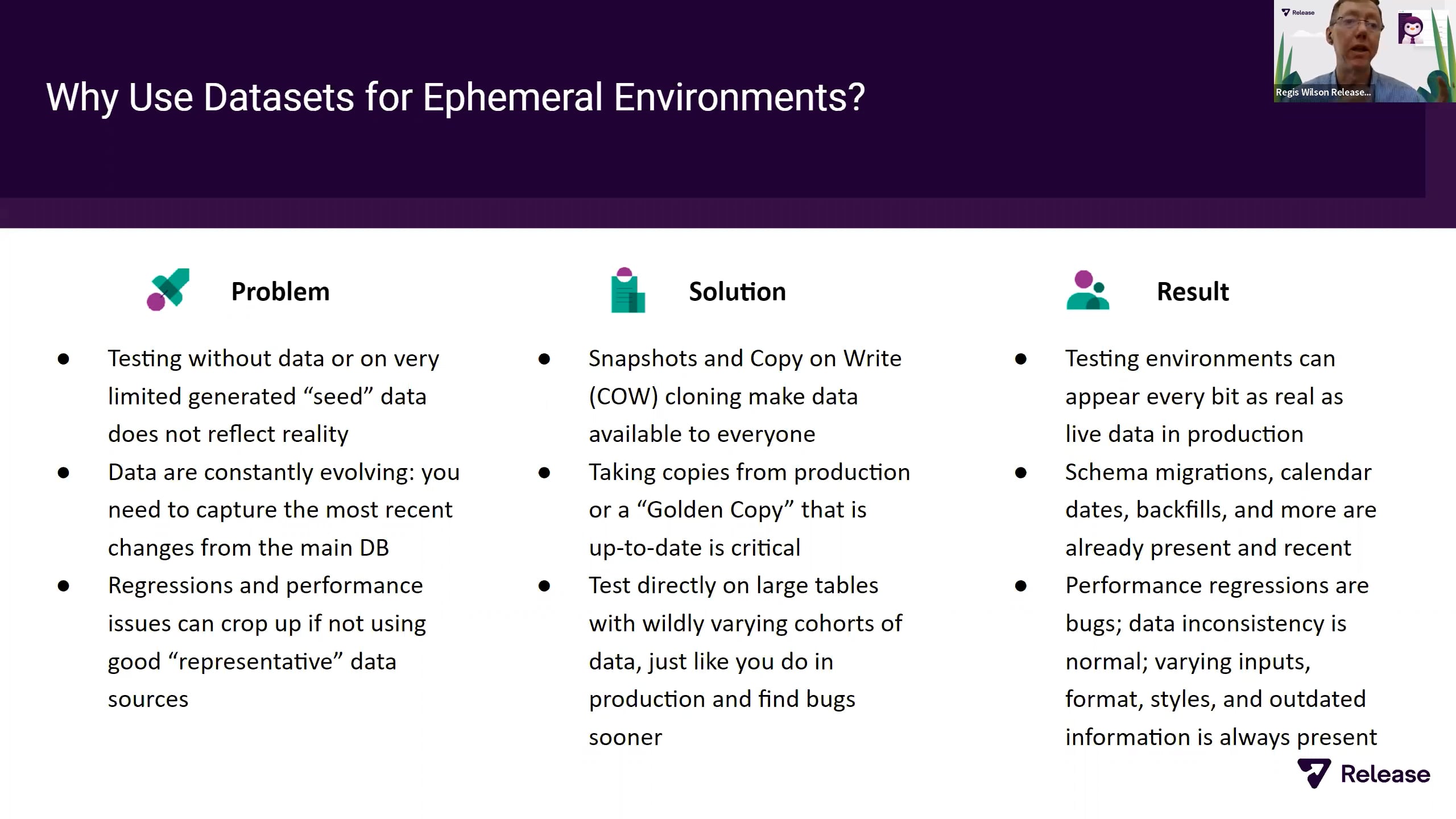 Full Fidelity Data for Ephemeral Environments on Vimeo