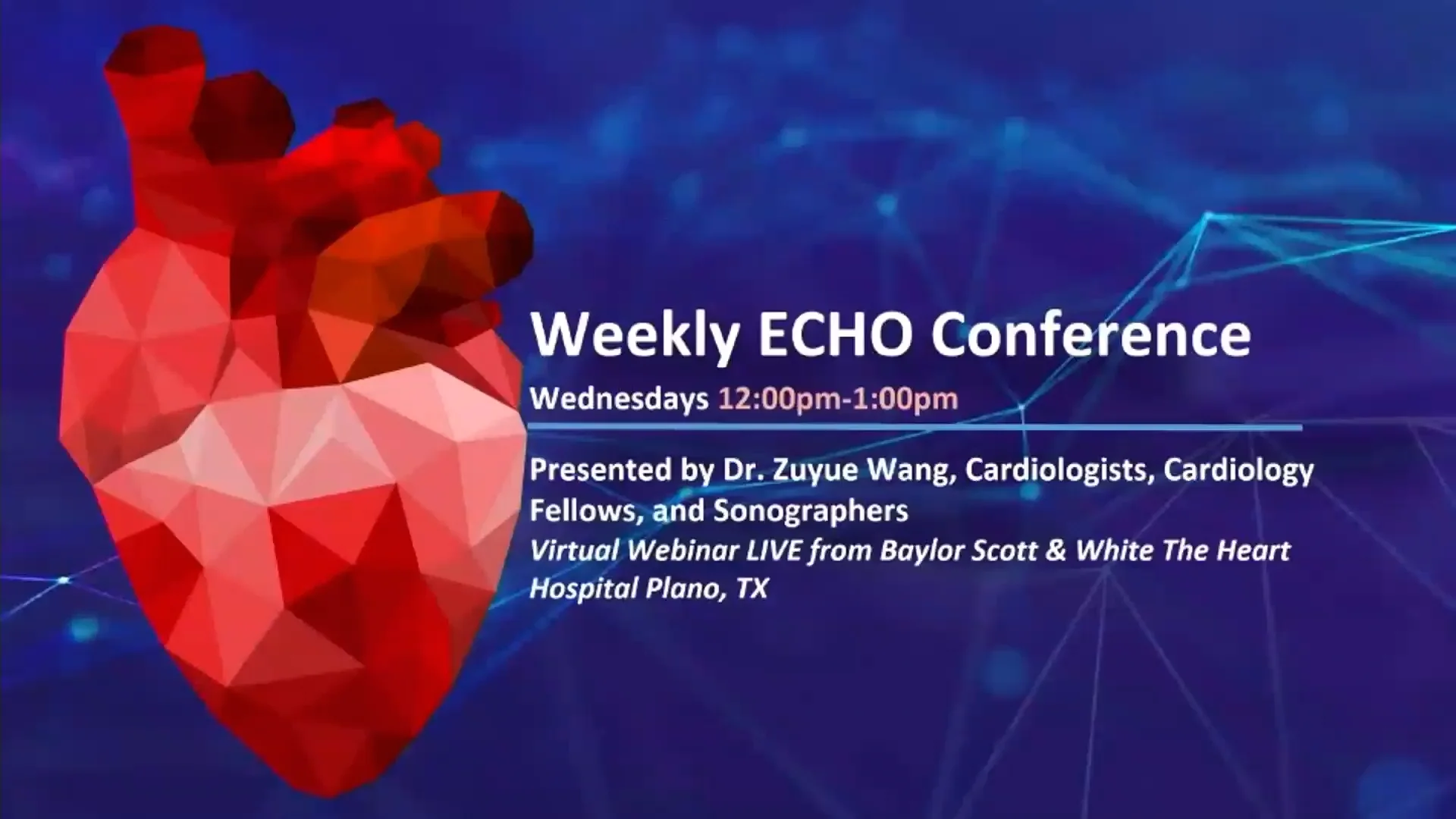 March 15th, 2023 Weekly ECHO Conference.mp4 on Vimeo