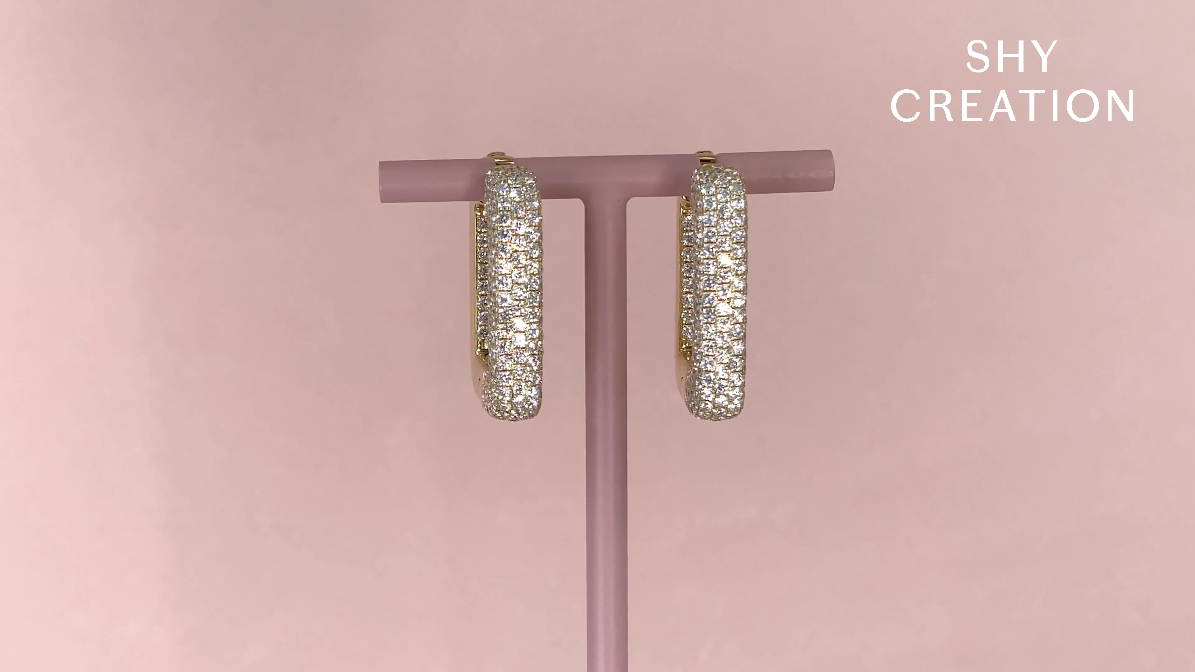 ◆STONEHENgE◆ SHe 14K Piercing SA24B47A Single StoneHenge 14K One Touch Single Earrings SA24BB2K 14K Rose