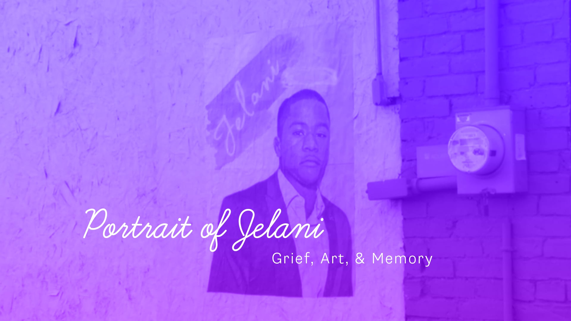 Portrait of Jelani: Grief, Art, & Memory Documentary