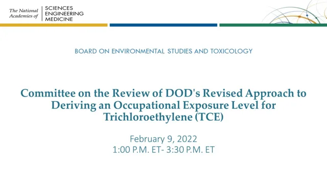 Trichloroethylene (TCE) Exposure