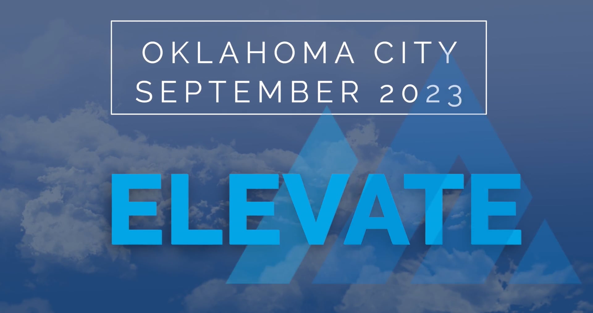 ELEVATE is Coming to Oklahoma City on Vimeo