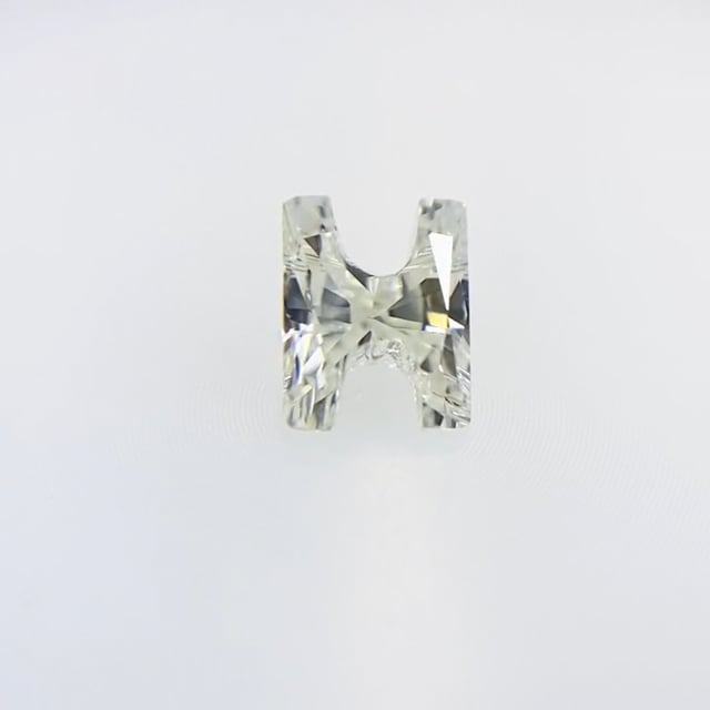 アルファベットHの形！ Jカラー SI2/0.233ct/RT1863/CGL 絶妙な