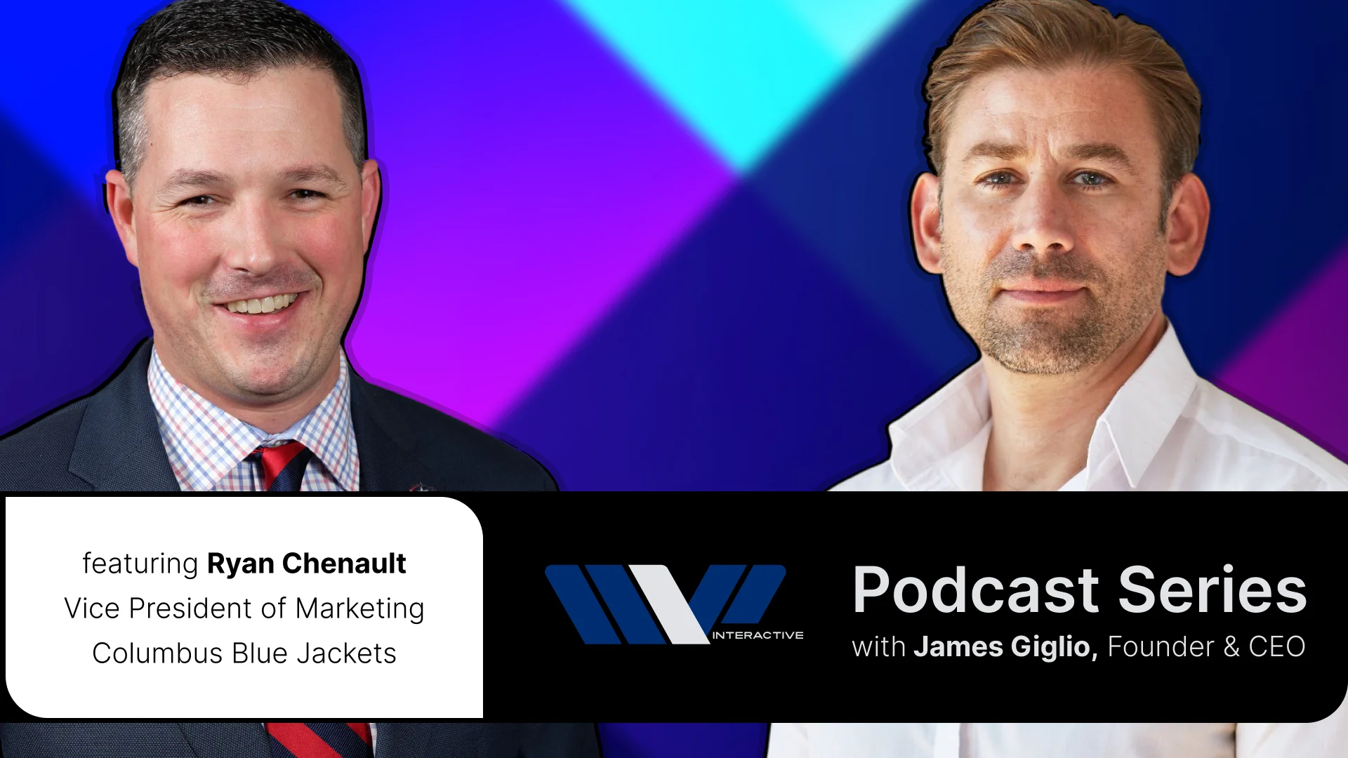 PODCAST: Ryan Chenault, VP of Marketing, Columbus Blue Jackets on Vimeo