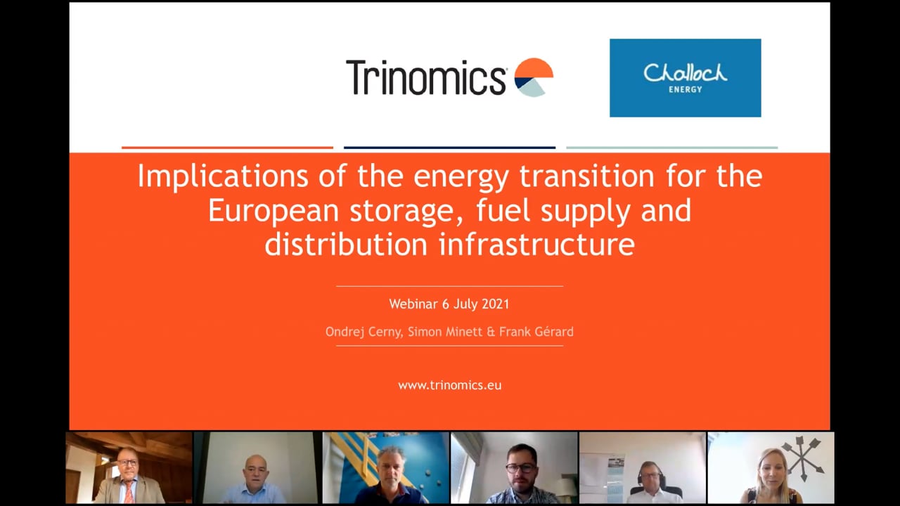Implications of the energy transition for European storage fuel supply & distribution infrastructure