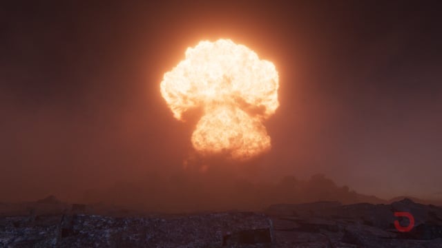 Houdini Hip File + Nuke File | The Atomic Bomb